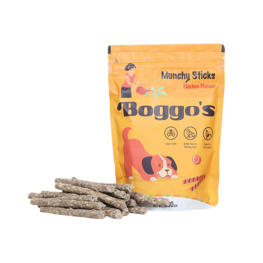 Buy Dog Treats for Chewing – Boggos Munchy Sticks for Healthy Teeth